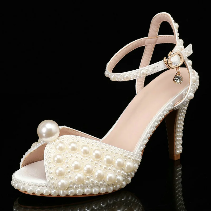 8.5cm Beige Pearl