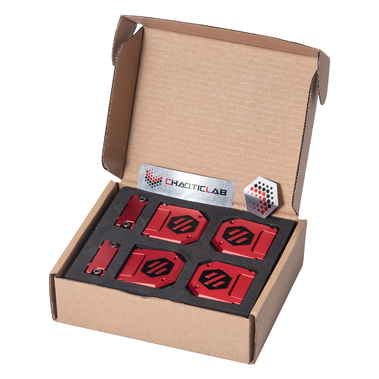 

BIQU CHAOTICLAB CNC Door Mounting Kit High-Strength AL6061 T6 Aluminum Alloy Supreme Strength Upgrade For Voron 2.4