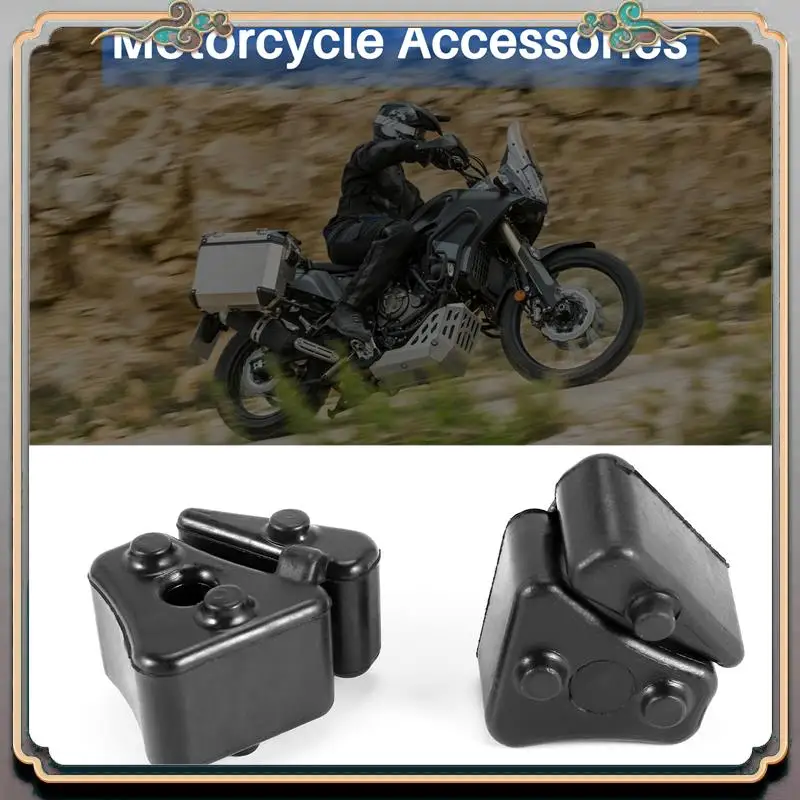 Jeu d'amortisseurs de roue arrière de moto, fiable, noir, pour Honda VT750 DC C CD Shadow pignon en caoutchouc, accessoires de moto
