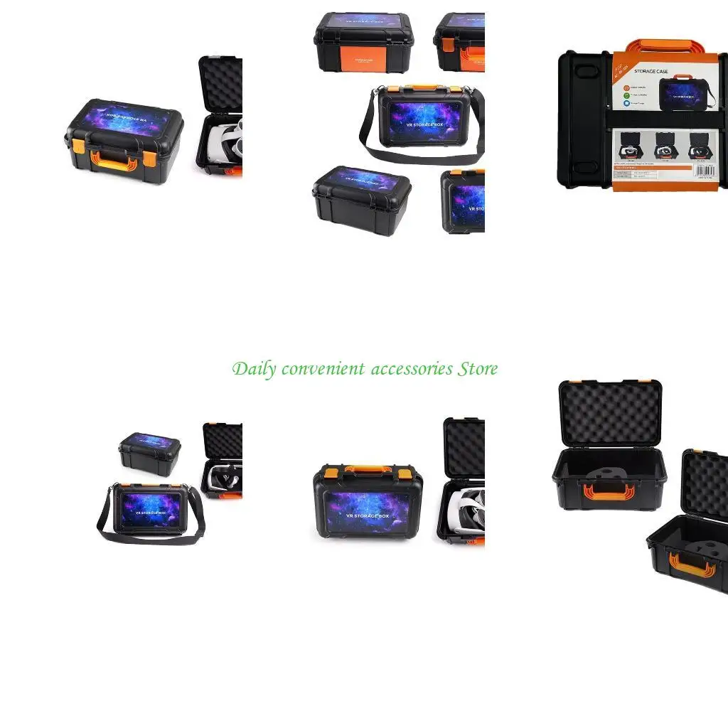 

97QB Многофункциональный чехол для хранения гарнитуры 3S Противоударный дорожный ящик для переноски