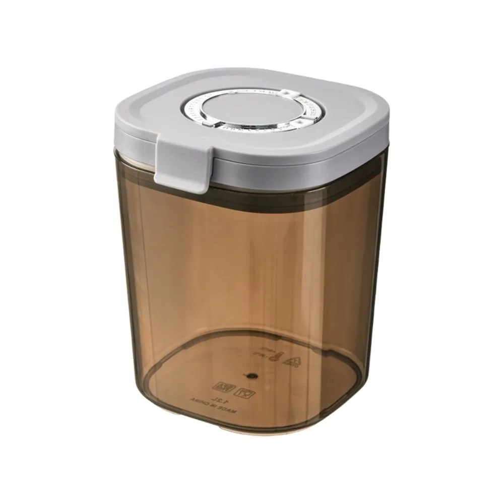 Coffee Bean Can Milk Powder Jar Box 800ml/1300ml/1800ml Reusable Food Sealed Box with Scraper Spoon Stackable Airtight Container