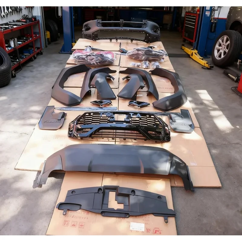 Prime Car Upgrd Bodykit Hilux Rocco 2015-2020 Facelift To 2023 2024 2025 GR Sport Style With