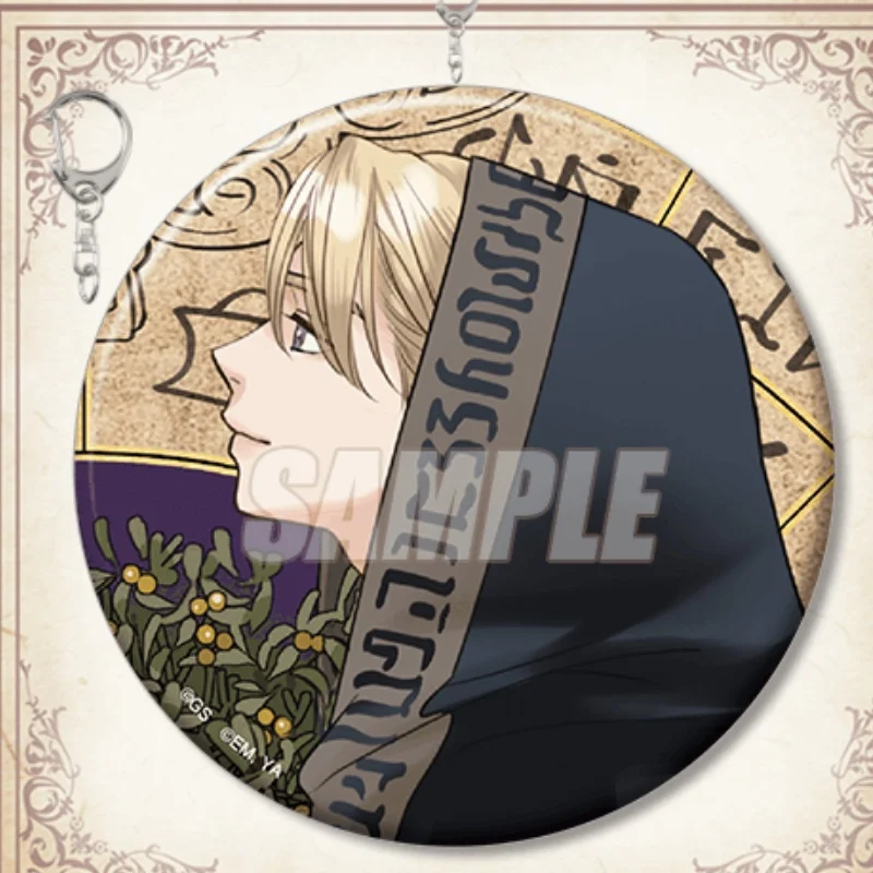 Anime 2026 NEW Return from Death 6CM Acrylic Pendant Keychain Cartoon Character Orianna Elsha/Vincent Tanzain Gifts For Friends