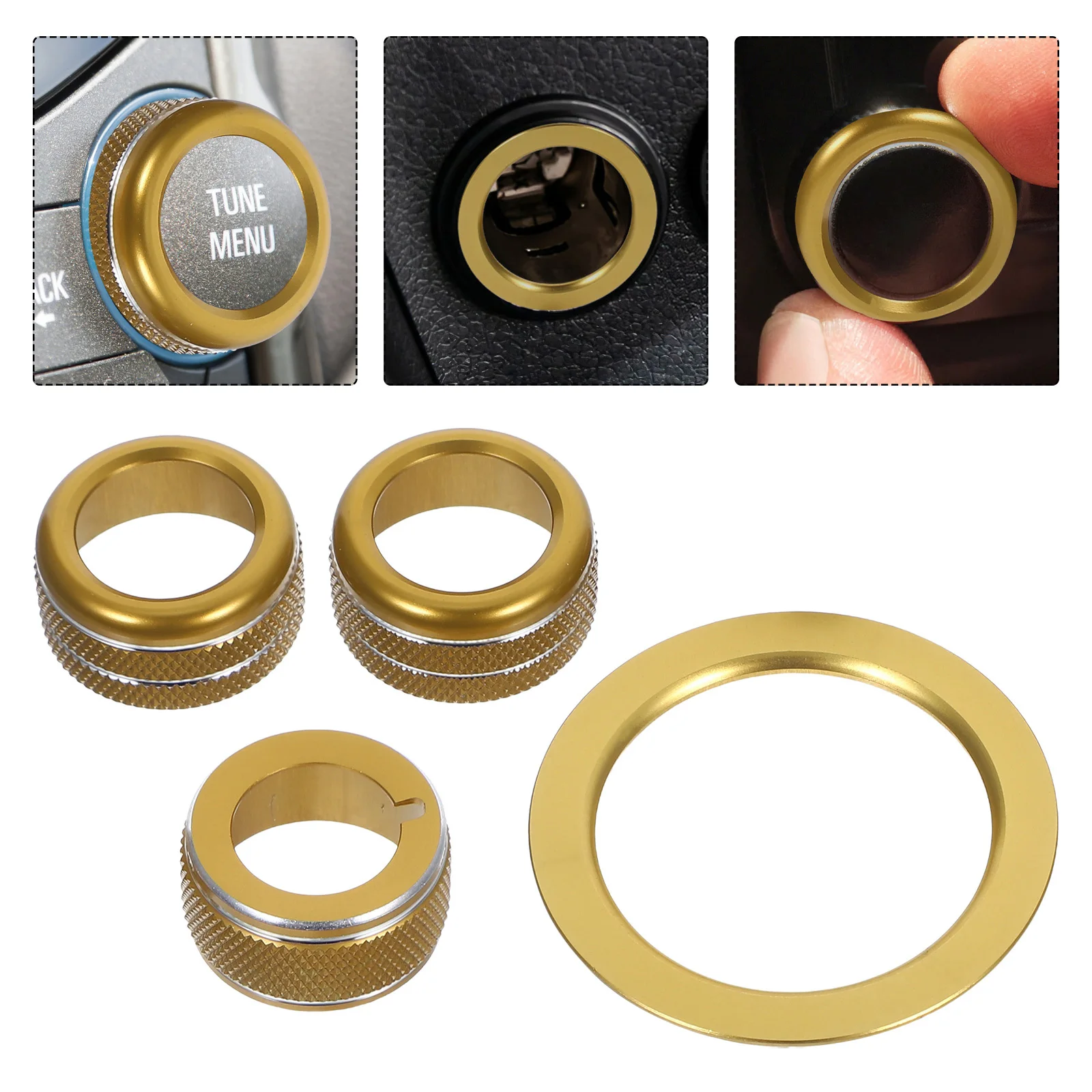 

1 комплект, отделка аудио ручки из алюминиевого сплава, украшение интерьера автомобиля, зажигание двигателя, кнопка запуска, защитная крышка, подходит для 2024-2025