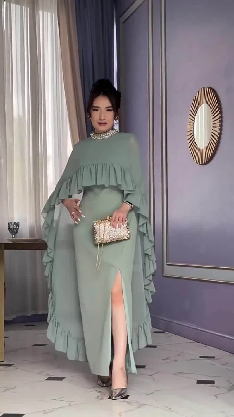 

European and American Cross border 2025 Autumn New Fashion Elegant and Luxurious Sleeveless Long Skirt Fashion Dress for Women