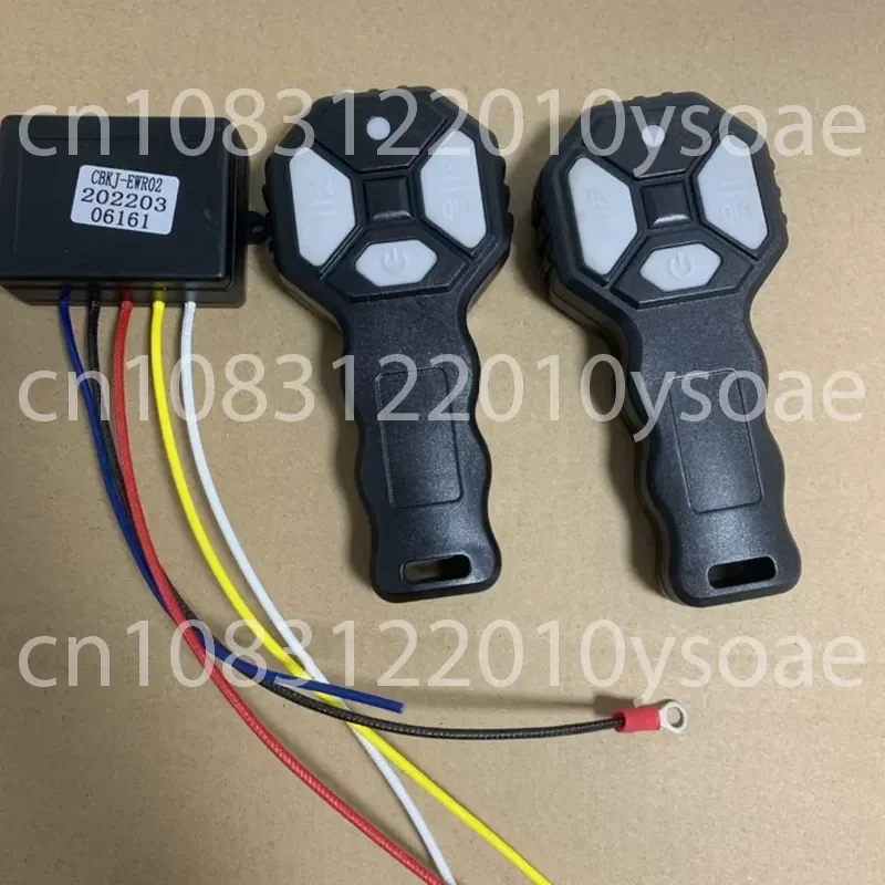 High Quality Electric Winch Intelligent Remote Control Digital Signal Dual Battery Wireless Controller 12V24V Universal