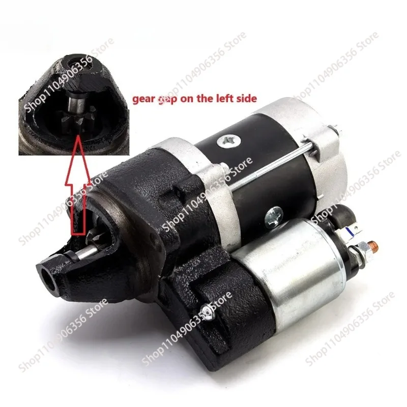 for HW16-1 diesel generator set electric start motor starter 12v 1.6KW starter brand new genuine
