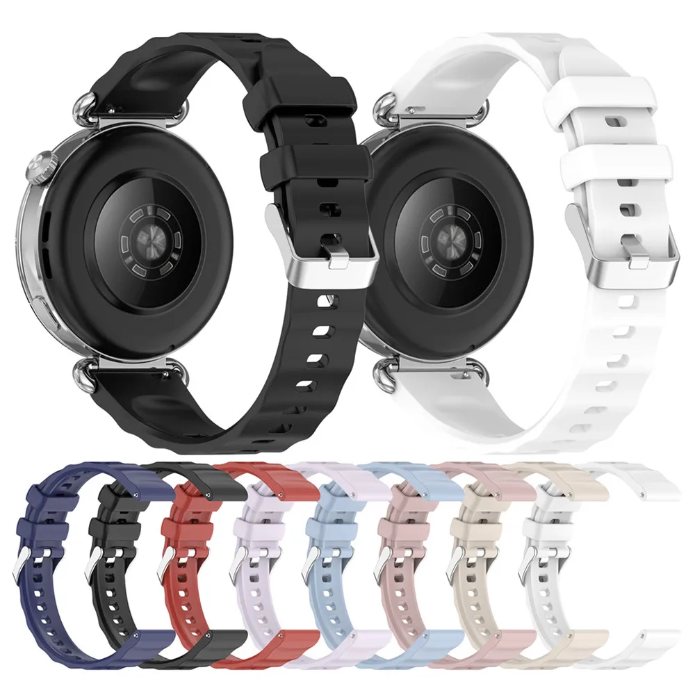 

18MM Silicone Watch Band for Huawei Watch GT6 GT5 GT4 41mm Sport Bracelet Smartwatch Strap Replacement Wristband Accessories
