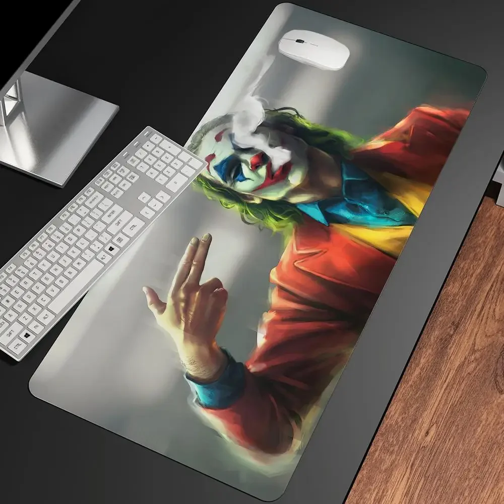 Joker Mousepad Large Gaming Mouse Pad LockEdge Thickened Computer Keyboard Table Desk Mat