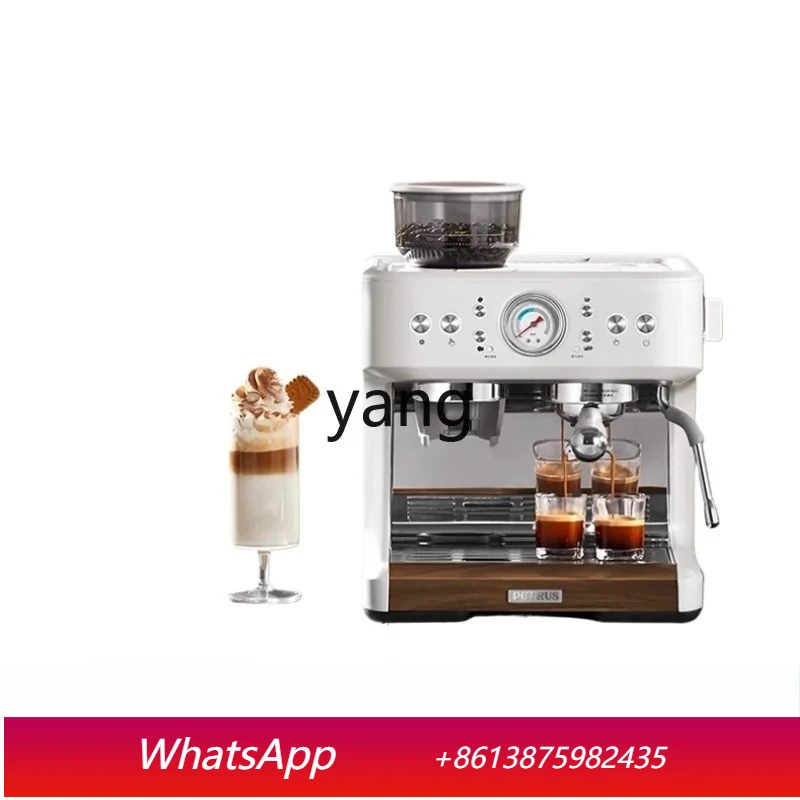 

LTT double boiler full semi-automatic coffee machine household grinding machine