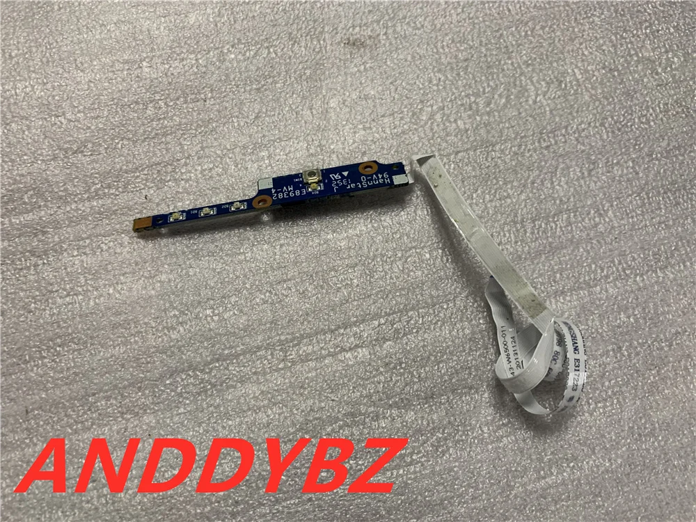 Genuine 6-71-W650S-D03A FOR CLEVO W650SF W650SH  W650SR Power Button Board w/Cable