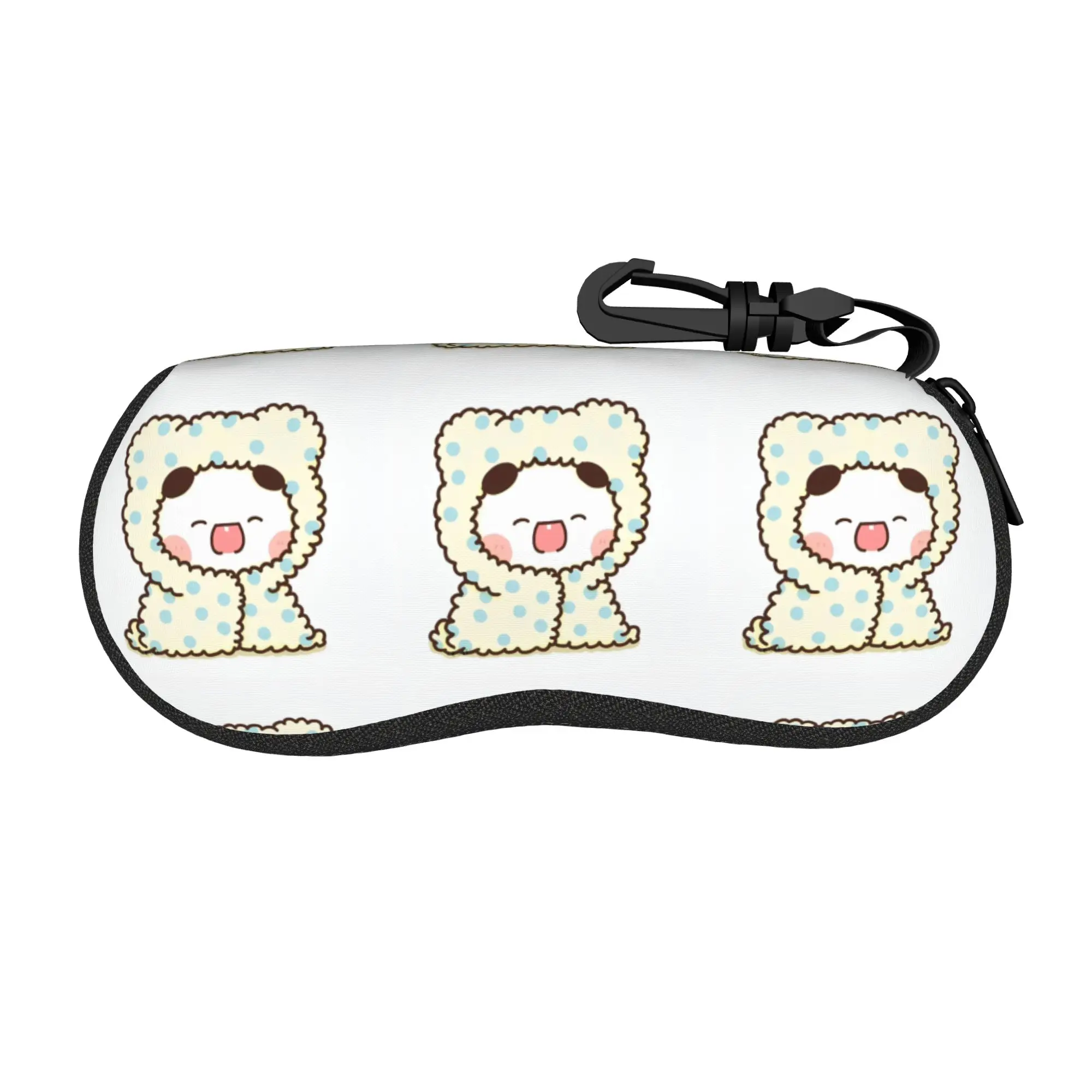 Niedliches Cartoon Bubu Dudu Brillenetui für Herren und Damen, Sonnenbrillenetui, niedliche originelle Brillentasche, Reise-Brillenschutz