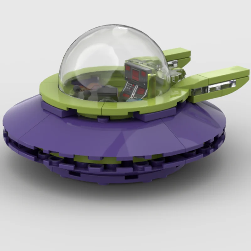 

100 шт. MOC космический корабль науково-фантастическое сосуд межзвездная модель DIY строительные блоки игрушки на день рождения подарок