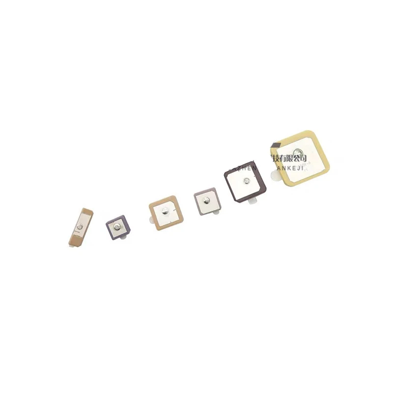 5Pcs Embedded internal Ceramic Patch passive Gps Antenna 25mm*25mm*2mm Highness 2MM 18mm*18mm 15mm*15mm