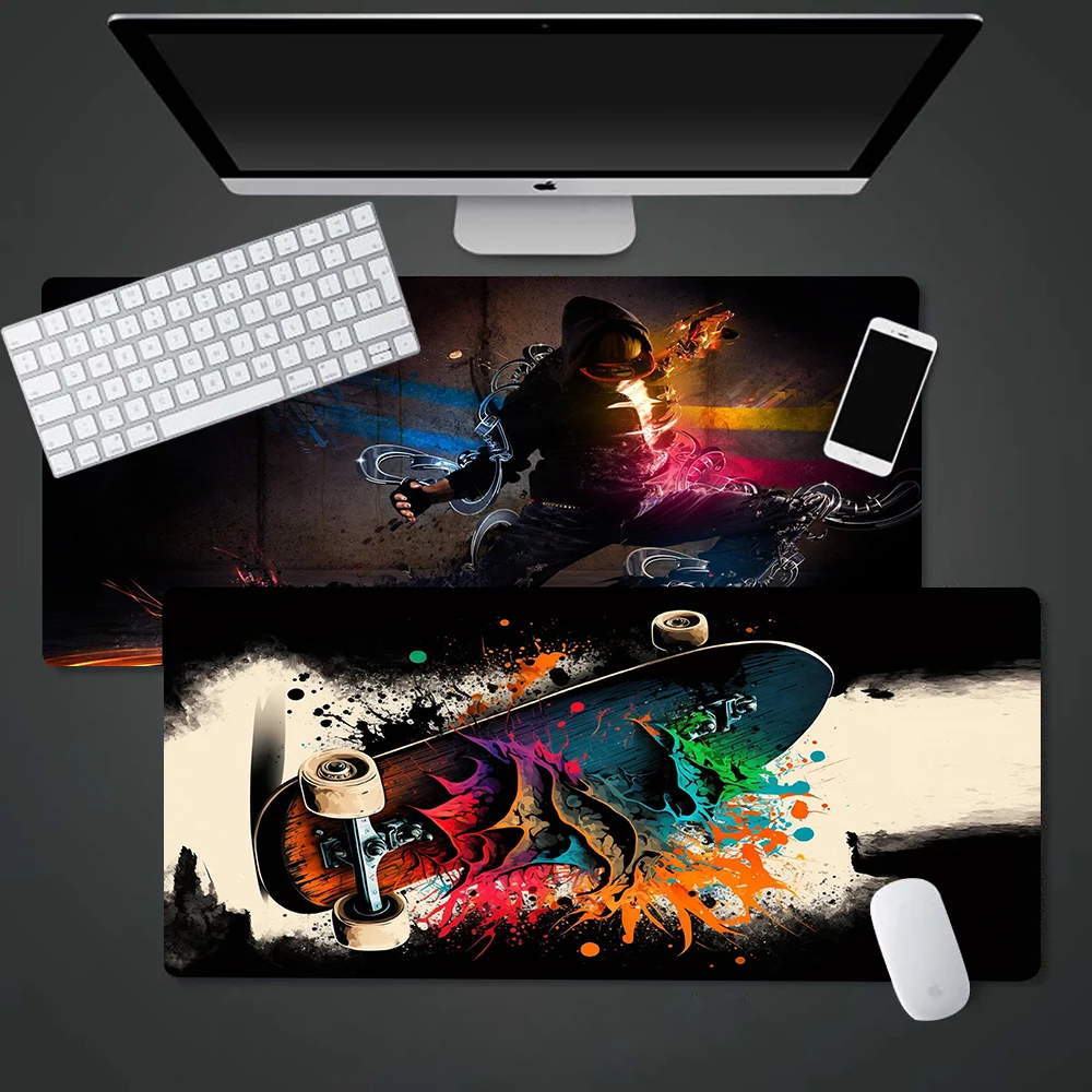 Gamer mouse pad laptop non-slip table mat 90x40cm suitable for skateboard players mouse pad writing pad neutral mouse pad