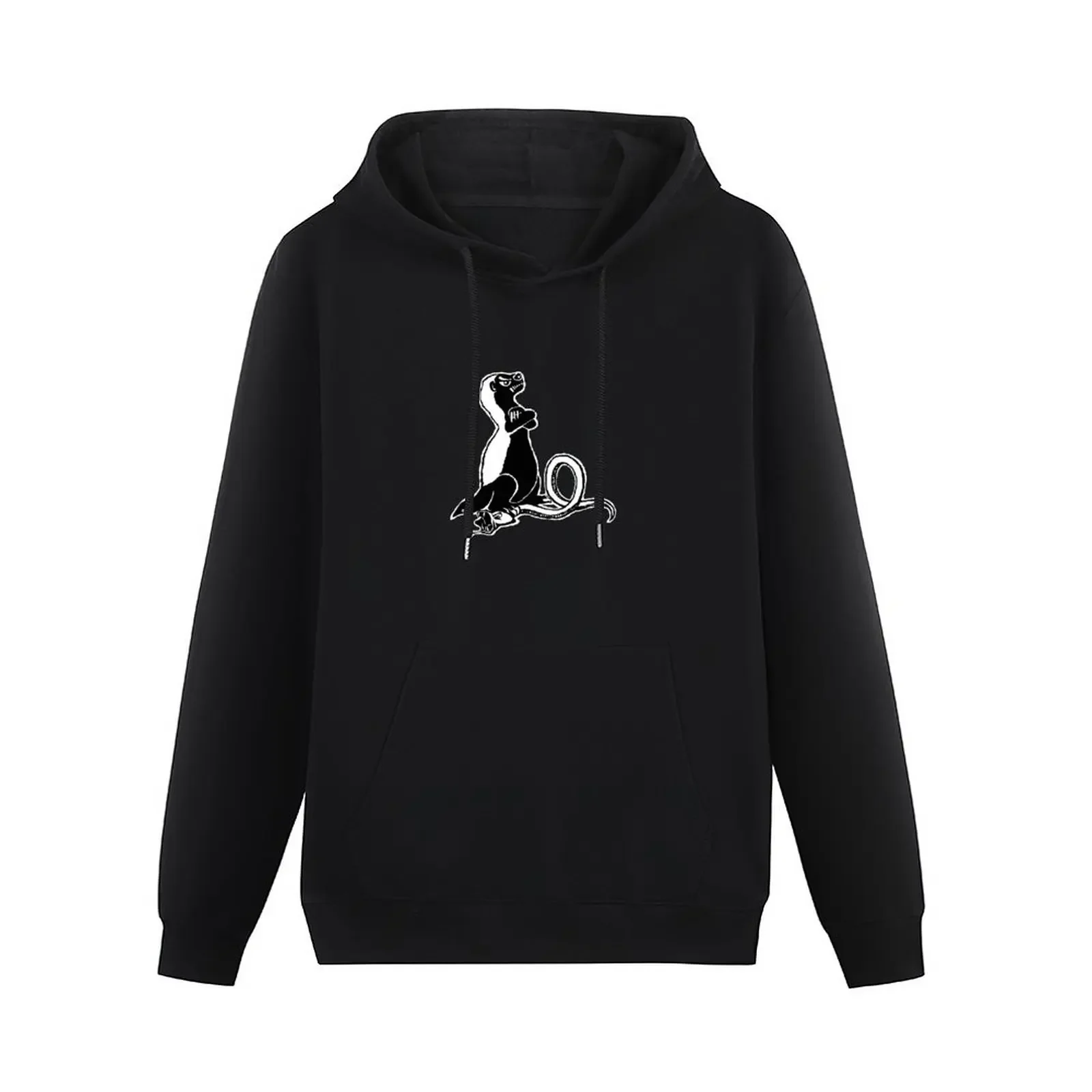 Honey badger Pullover Hoodie blouse men wear graphic t shirts men hoodies for men high quality