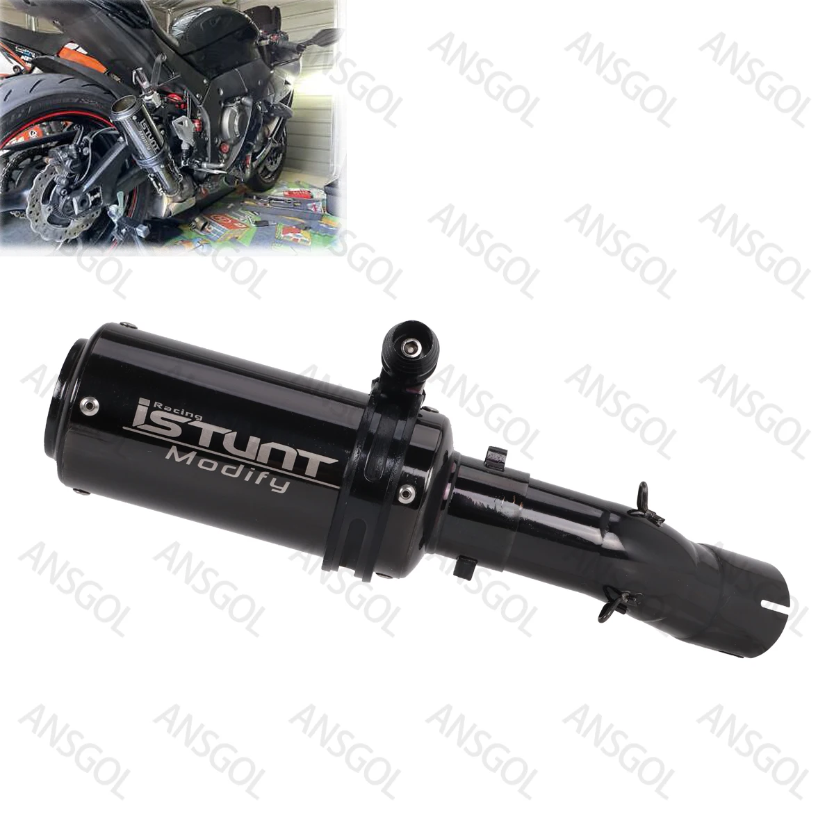 Escape ZX10R Exhaust System Pipe For Kawasaki Ninja ZX-10R 2011-2024 Slip on Moto Muffler Modify Link Middle Pipe