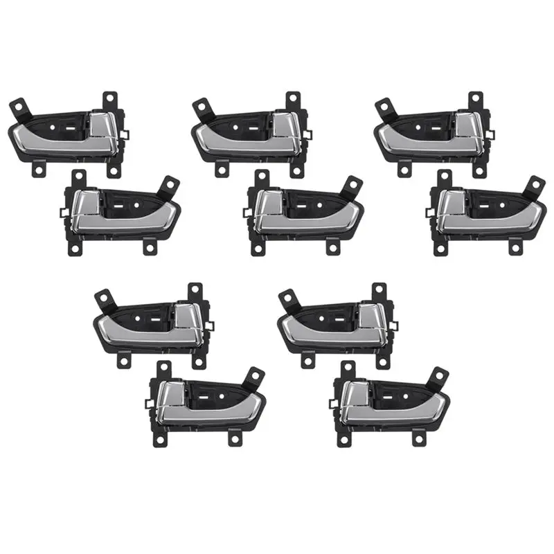 Strange 10Pcs Car Left/Right Inside Door Handle For KIA Sportage 2010 2011 2012 2013 2014 82610-3W000 82620-3W000
