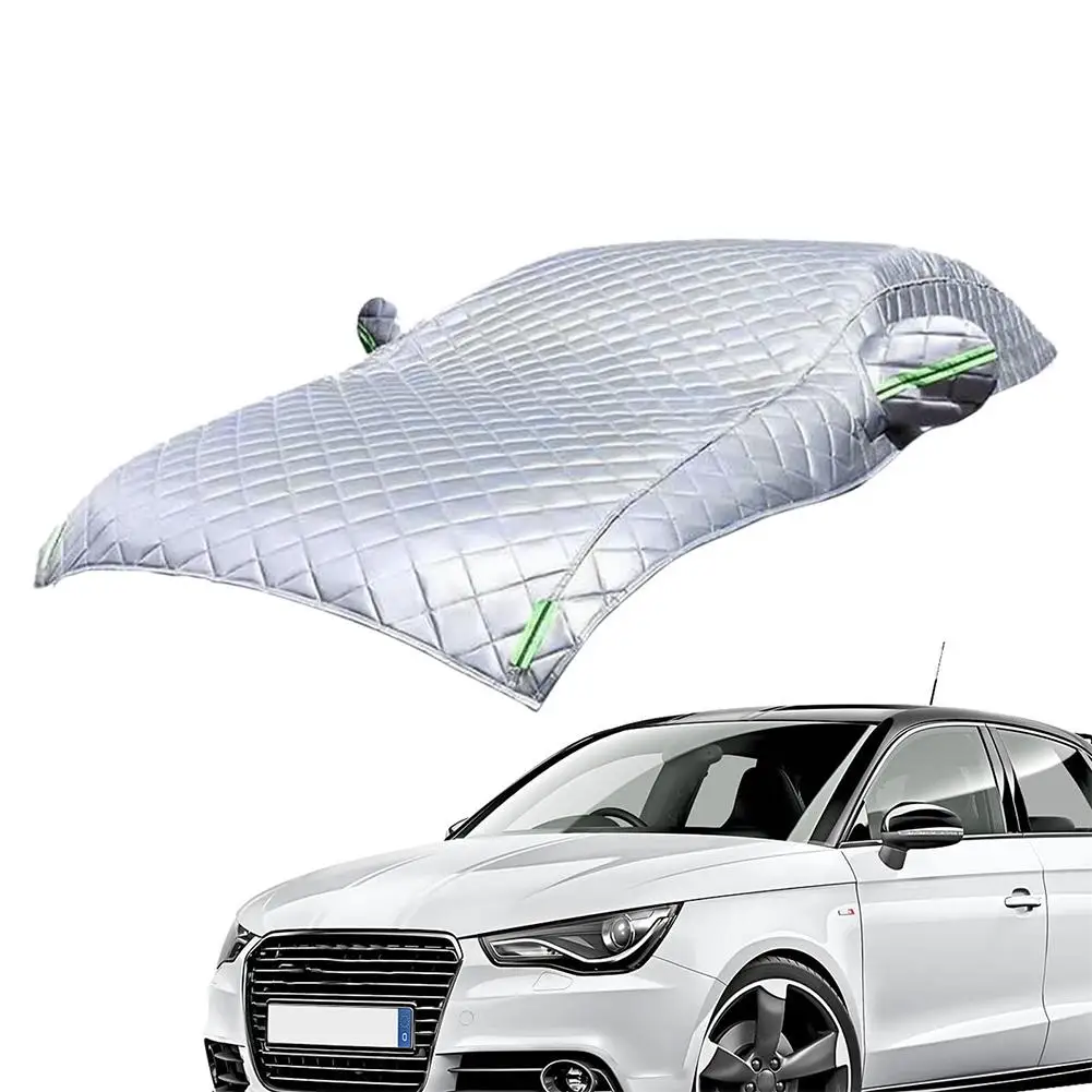 

Car Body Cover Exterior Auto Covers Protect Universal Cotton Waterproof Outdoor Protective Sunshade Full External Protector Snow