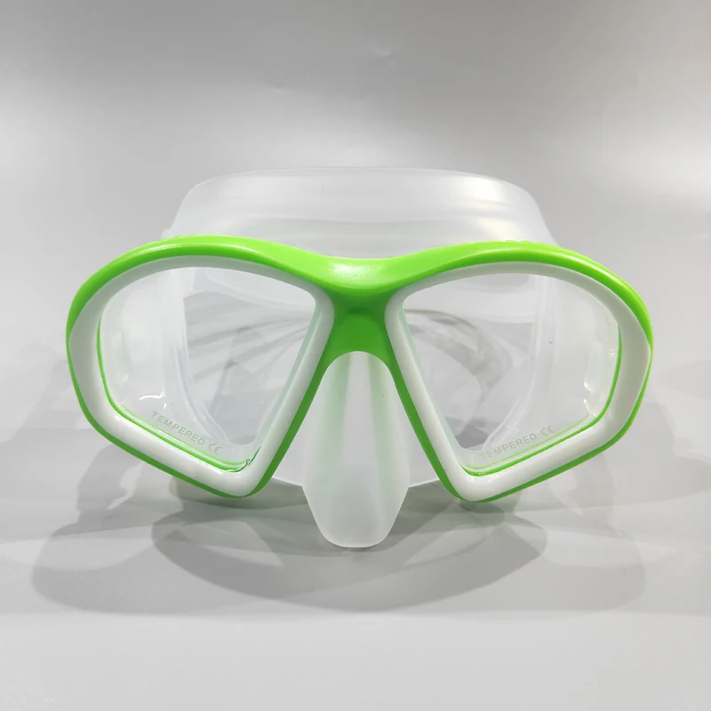 Professionelle Tauchermaske Schnorchelanzug für Erwachsene Silikon-Silikonskirt Taucherbrille Tauchermaske – Detail 17