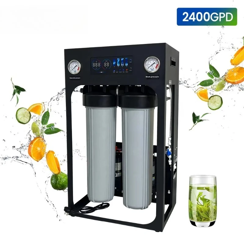 Manufacture Water Treatment Machinery 2400GPD Reverse Osmosis Filter for Purifying Water in Hotel