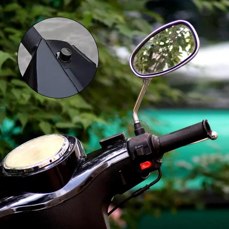Mirror Hole Plugs For Motorcycle Rear View Mirror Hole Plugs Motorcycle Side Mirrors Accesorios Screw Decorative Bolt Universal