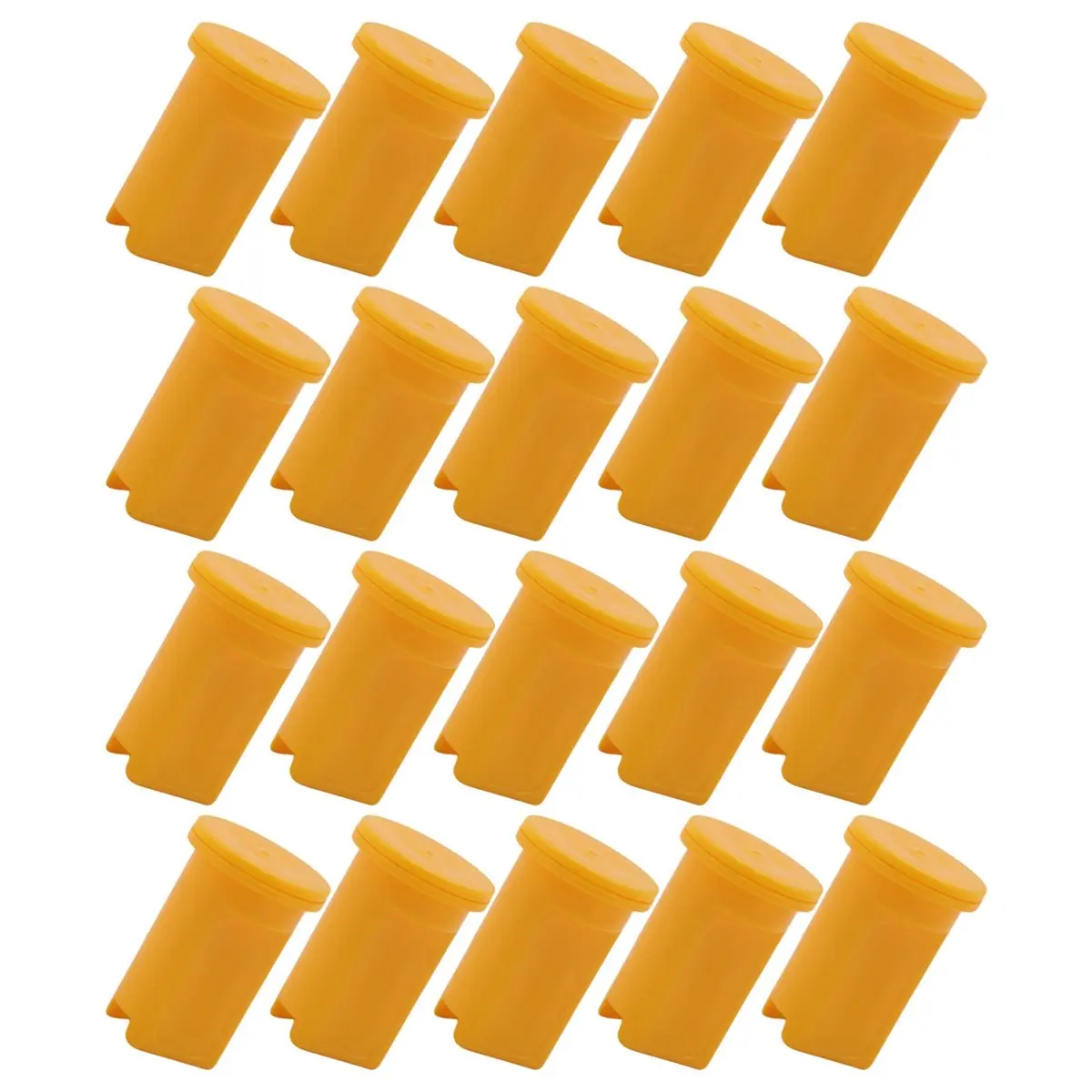 Compatible 20PCS RC Agricultural Plant Protection UAV High Pressure Windproof Anti-Drift Flat Fan Spray Nozzles Yellow