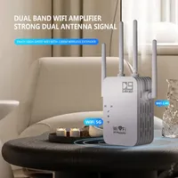 Wireless WiFi repeater, signal amplifier, long range extender,  2.4 G, 5G,1200Mbps