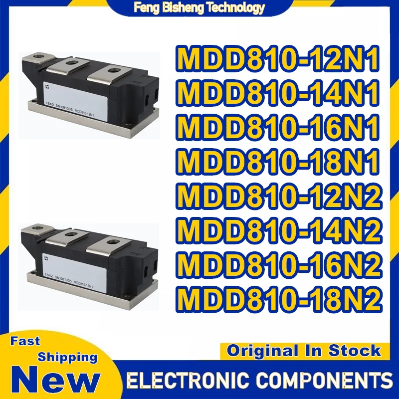 MDD810-12N1 MDD810-14N1 MDD810-16N1 MDD810-18N1 MDD810-12N2 MDD810-14N2 MDD810-16N2 MDD810-18N2 جديد الأصلي