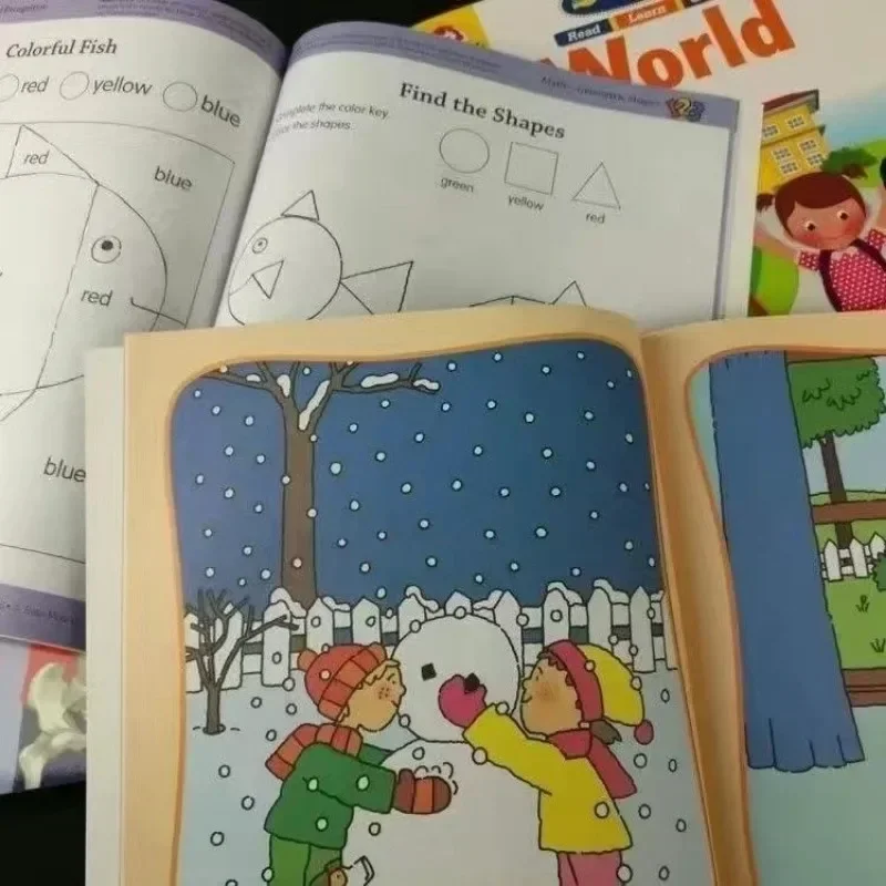 8 Books/Set Early Bird Read Learn Grow Learning 4+ Kindergarten California Teaching Assistant Kids Study English Language