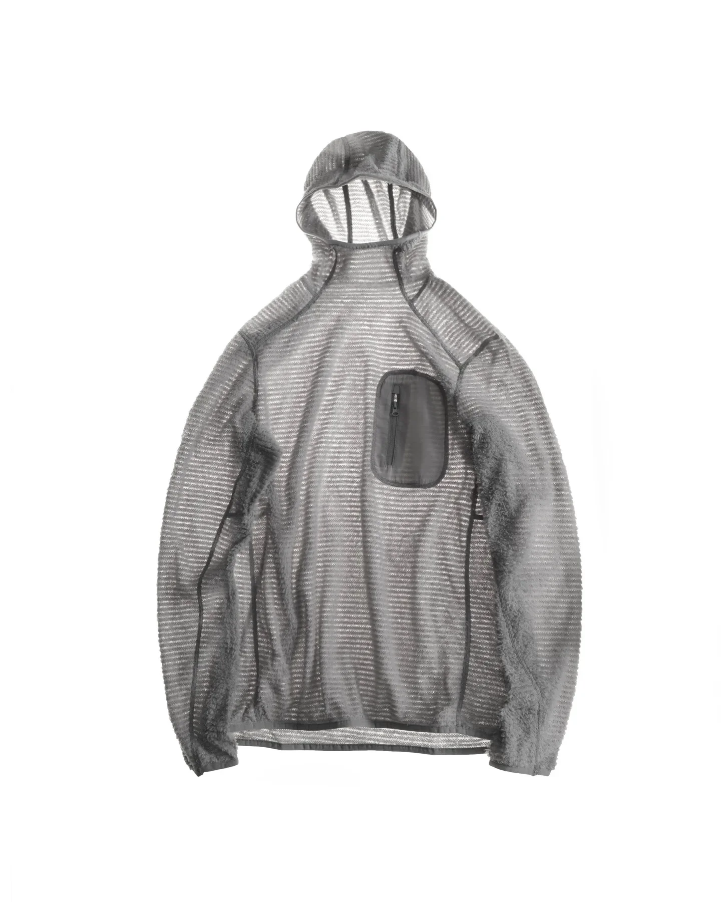 Unisex Outdoor-Fleece-Kapuzenpullover mit Ferninfrarot-Heizung – Antistatischer, thermischer Langarm-Pullover für Winterwanderungen und zum Schichten – Detail 3