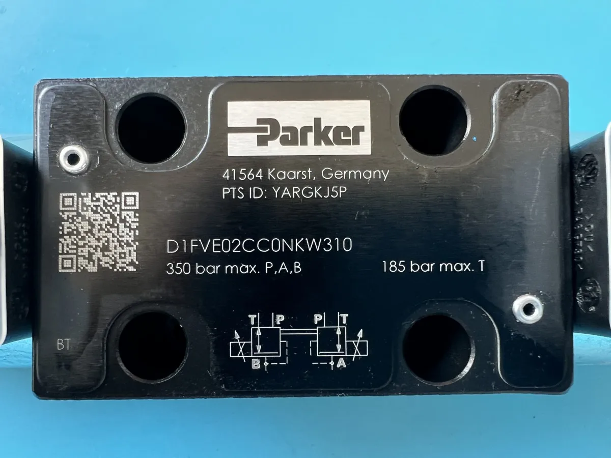 Parker D1FVE02CC0NKW3 Direct-Acting Proportional Pressure Reducing Valve - Precision Pilot Control for Industrial Applications