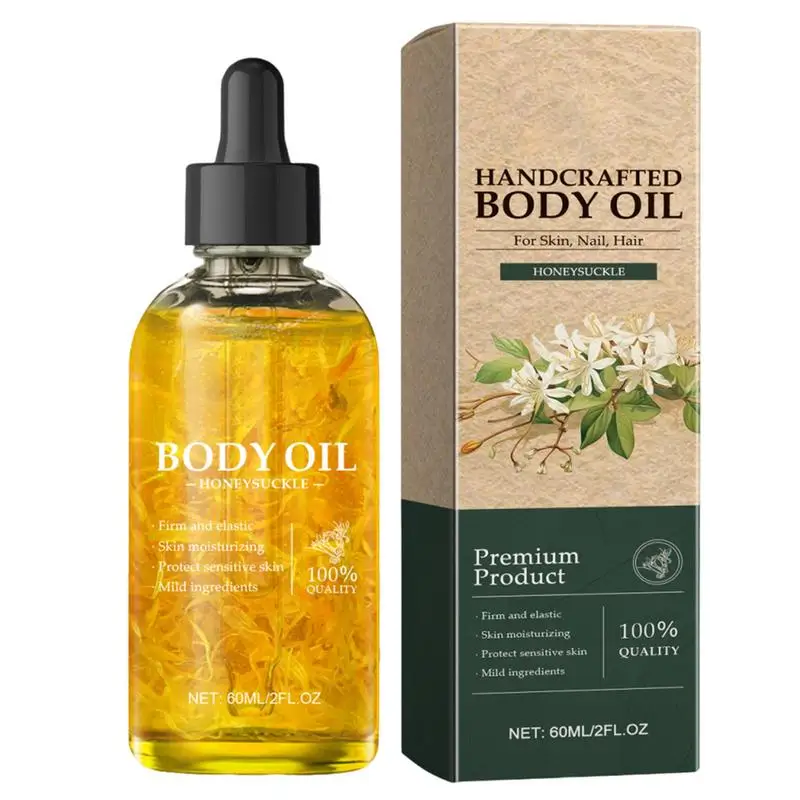 60ml Honeysuckle essential oil SPA Moisturizing Comfortable Calming Nourishing and Moisturizing Massage Essence hair care oil