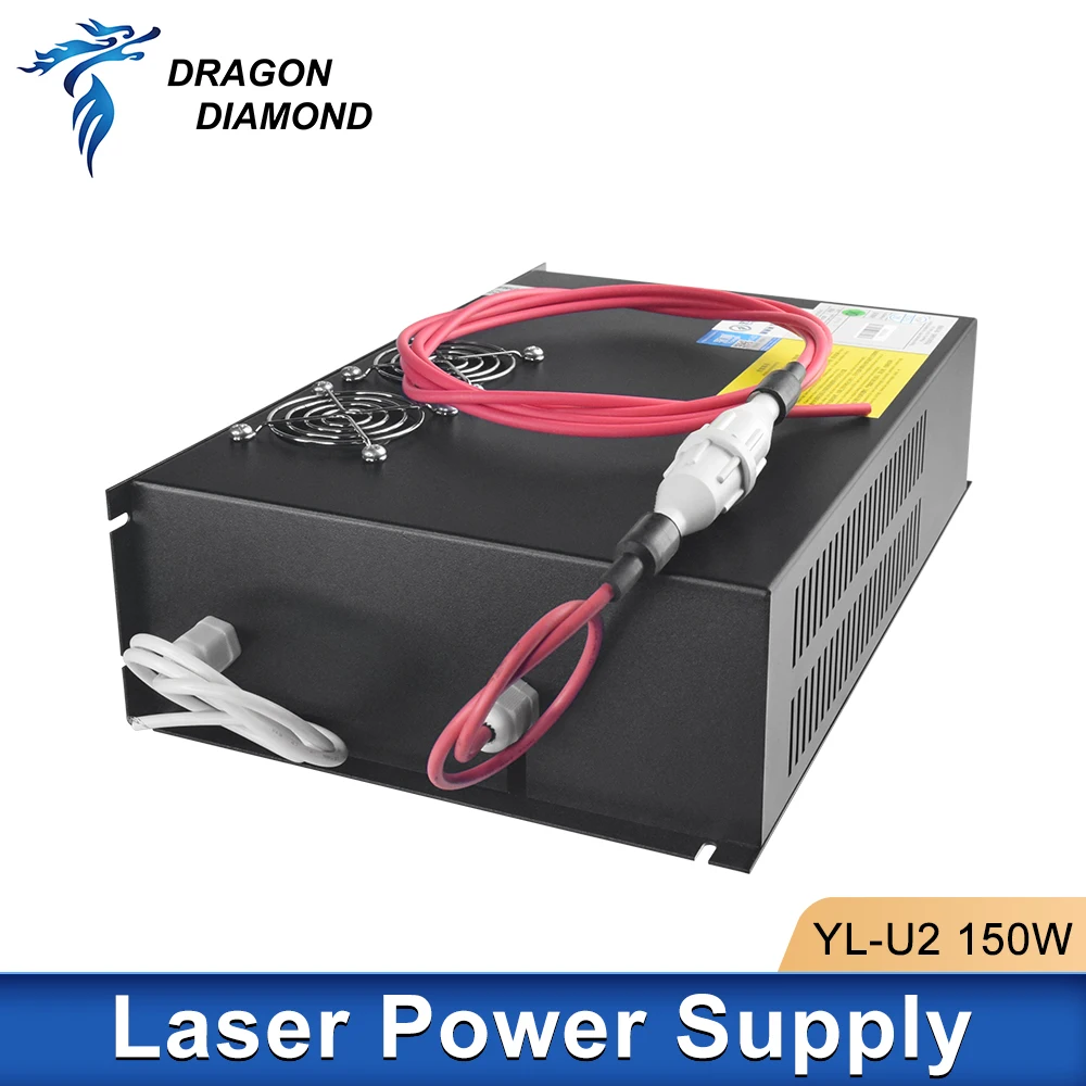 Yongli YL-U2 Co2 Power Supply 130-150W Laser Tube Laser Engraver For A6s/A8s/H6/H8 Co2 Laser Engraving Cutting Machine