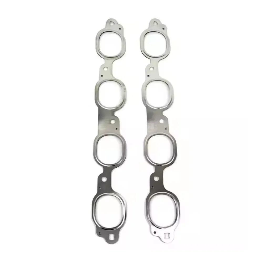 Engine Repair As Shown for exhaust Gasket Engine Seal Direct Replacement for Easy Installation 2 Piece Set Plastic Material