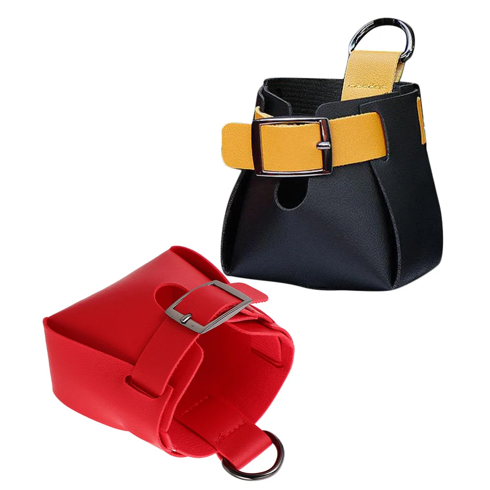 

2 pcs Car Phone Storage Bag Air Vent Hanging Organizer For Keys Coins Glasses Universal Vehicle Interior Pouch Multifunctional