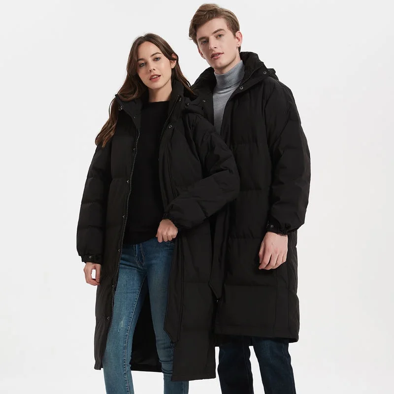 

COMXZ Мужская рабочая длинная хлопковая куртка стильный капюшон уличные утолщенные теплые куртки повседневные дорожные уютные ветрозащитные зимние стеганые пальто