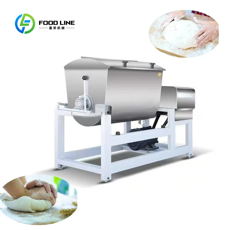 

Customized Industrial Dough Kneading Machine Large Capacity 90L Automatic Silent Easy Clean for Mass Food Processing Plant