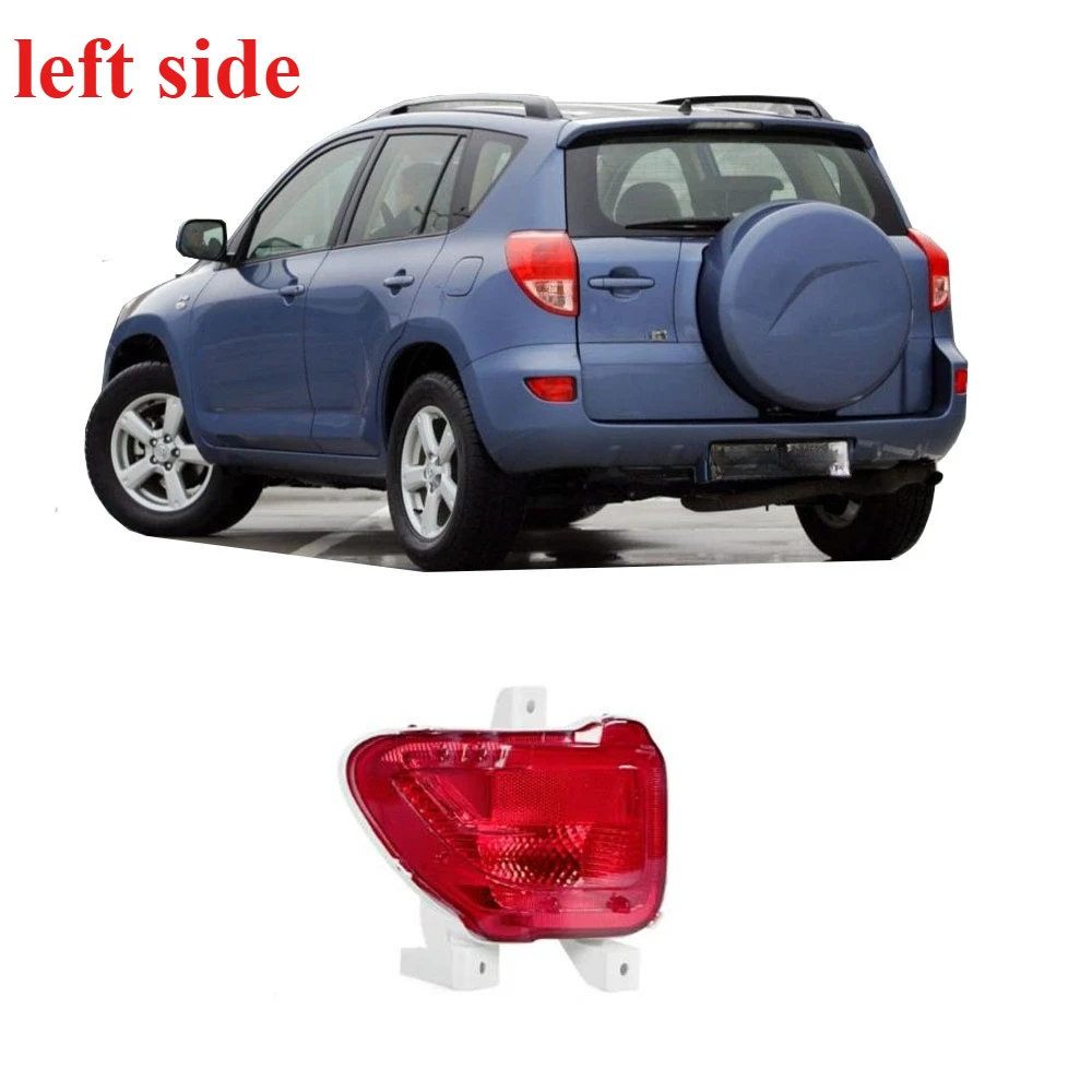 

Левый задний бамперный фонарь для Toyota RAV4 2005-2012, светоотражатель для RAV-4, боковой задний светоотражатель, аксессуары для габаритных огней