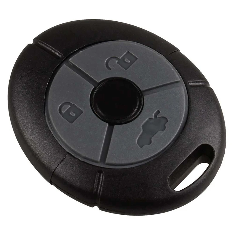 3 Rubber Button Remote Key Case Fob for MG Rover 25 35 ZS ZR ZT