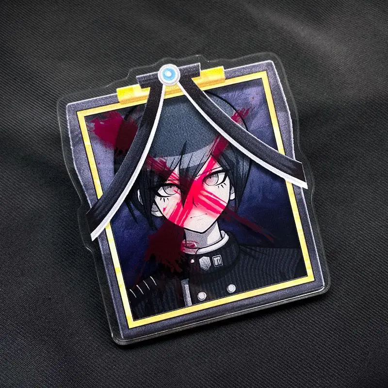 2025 أنيمي 7X7.5 سنتيمتر Danganronpa صورة الاكريليك حامل Nagito Komaeda Kaede Akamatsu Hinata تأثيري هدية