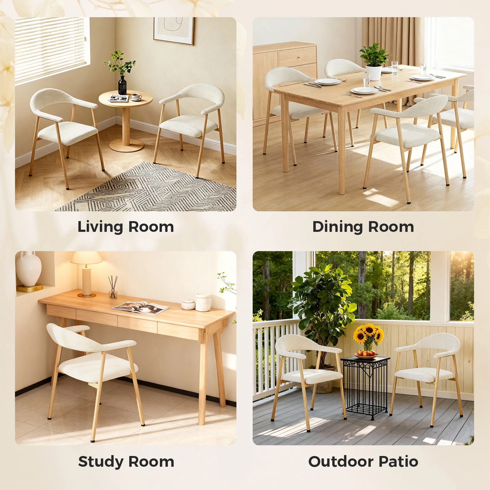 modern farmhouse dining chair