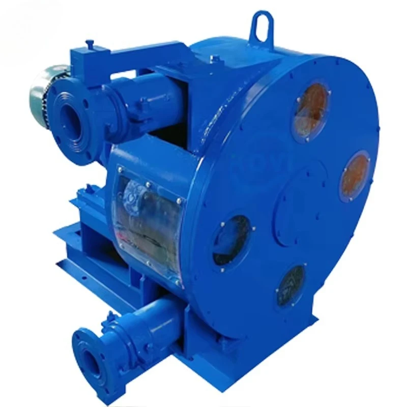 

Industrial Peristaltic Concrete Pump - Large Flow Rotor Design / for Viscous Paste & Building Fluids