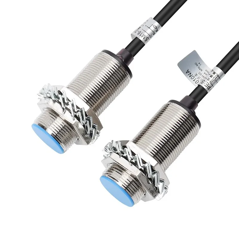 M8 M12 M18 3-Wire DC Magnetic Proximity Sensor, NPN Normally Open Magnet Induction Switch