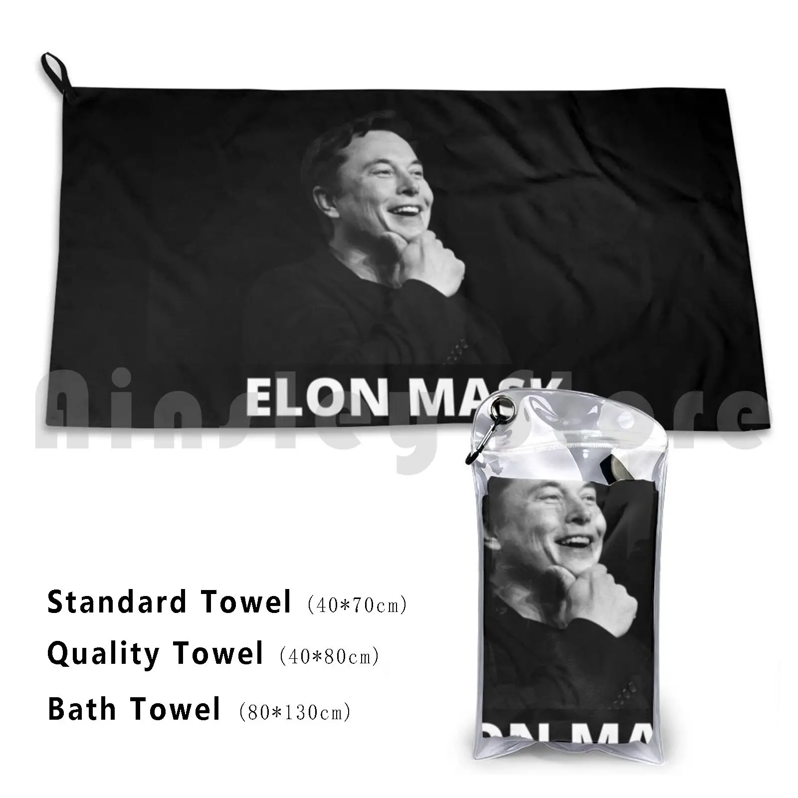 Elon Bath Towel Beach Cushion Elon Elon Musk Cool Trending Latest Stylish Funny