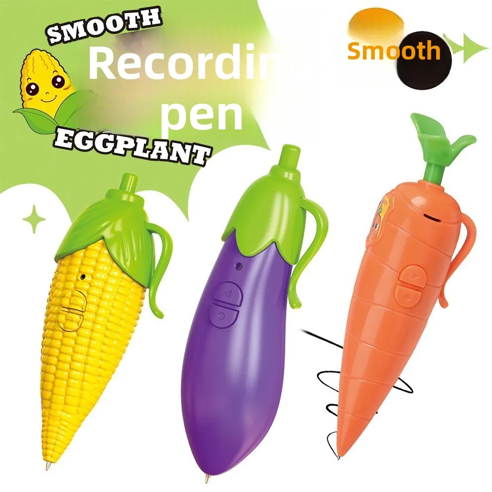 

new Judy & Nick Carrot Voice Recorder Electronic Sound Toy Can Write Graffiti Ballpoint Pen Novelty Voice Recorder Pen Gift