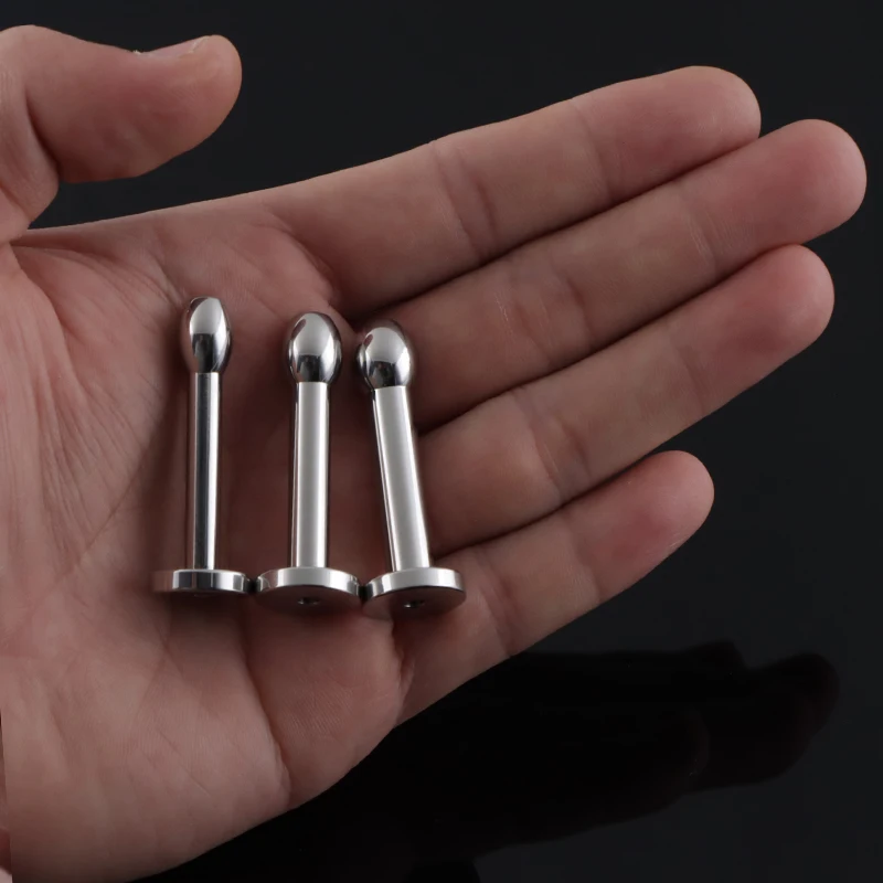 

8/9/10mm Stainless Steel Urethral Sound Penis Inserts Stimulation Dilator Chastity Catheter Penis Plug Male Masturbator Sex Shop