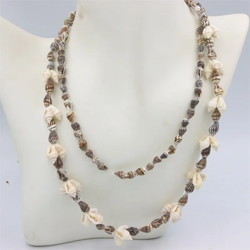 Lefei Jewelry Trend Fashion Natural Shape Sea Snail Shell Bead Making For Long Necklace Sweater For Women Party Gift Accessories