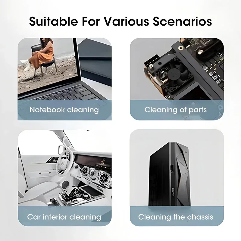 Wireless Car Vacuum Cleaner Mini Portable Handheld for Home Appliance Cleaning Machine 90000Pa Powerful Car Cleaner Keyboard