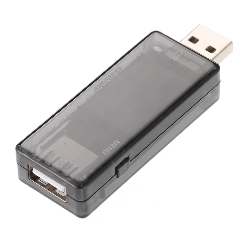 LCD USB كاشف الفولتميتر مقياس التيار الكهربائي اختبار قدرة الطاقة متر الجهد الحالي شاحن